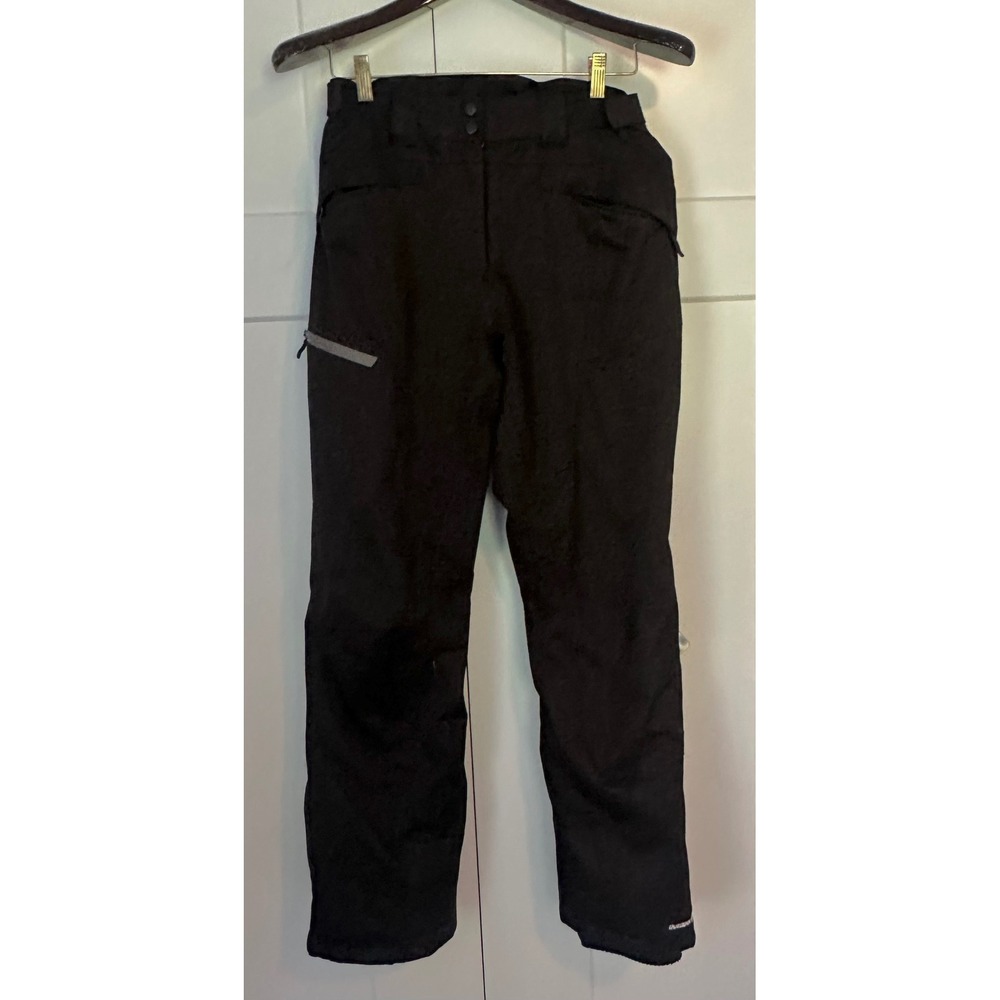 Outdoor Gear Womens Black Insulated Snow Pants Ski Snowboard Size M EUC